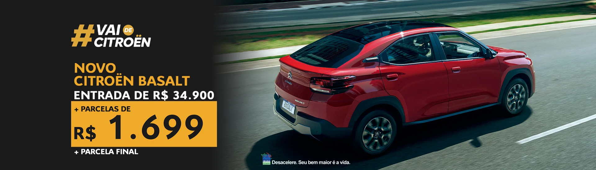 Oferta - Novo Citroën Basalt ( com parcela)